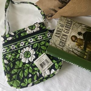 💚 VERA BRADLEY petite double zip hipster NWT